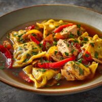 Maultaschen-Hühnchen-Pfanne