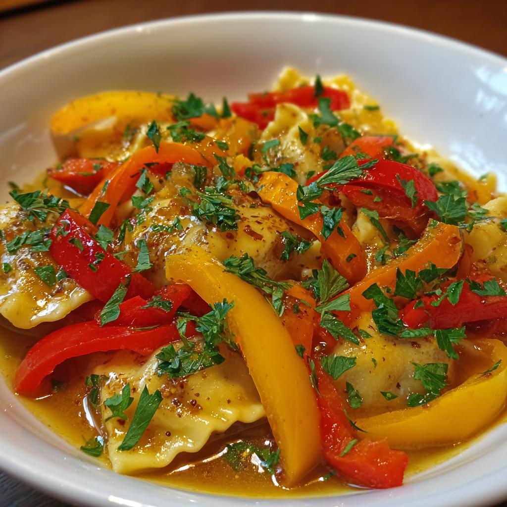 Maultaschen Paprika - detail 1