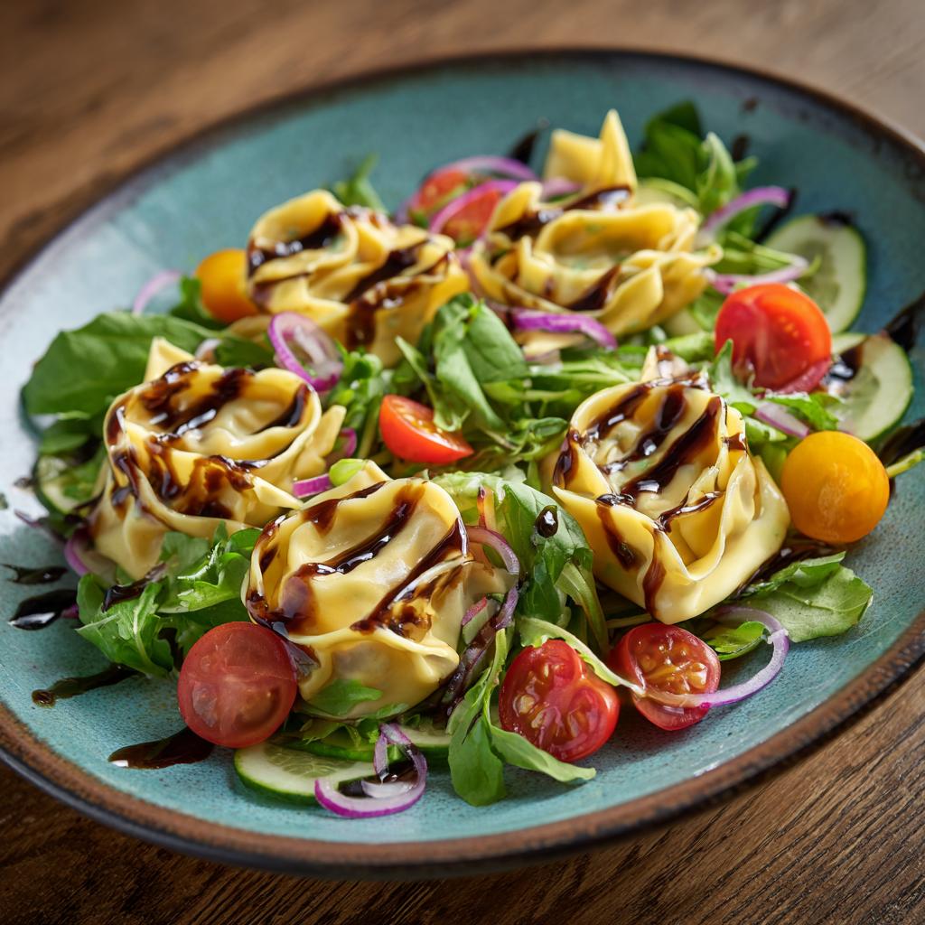 Maultaschen Salat - detail 1