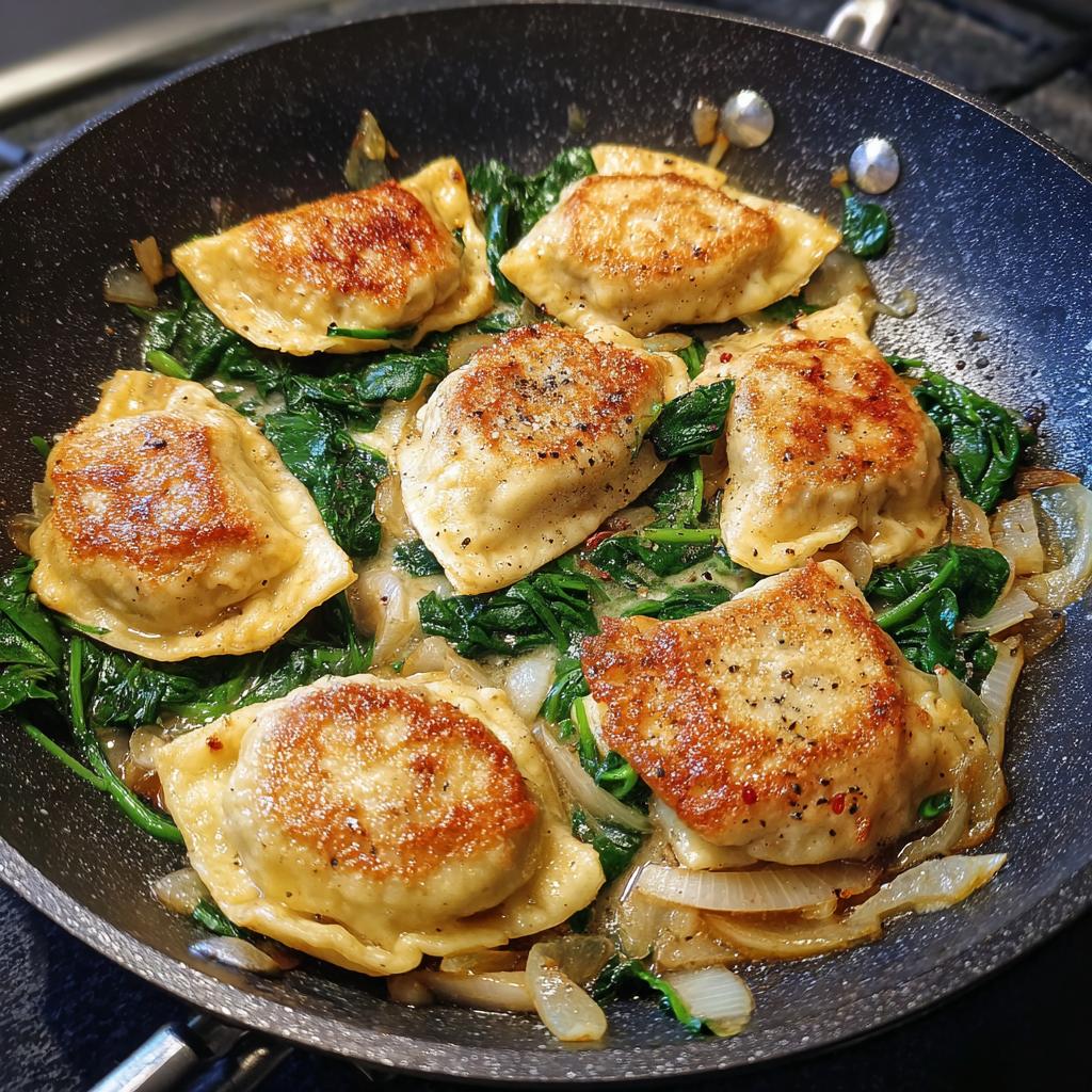 Maultaschen in der Pfanne - detail 1