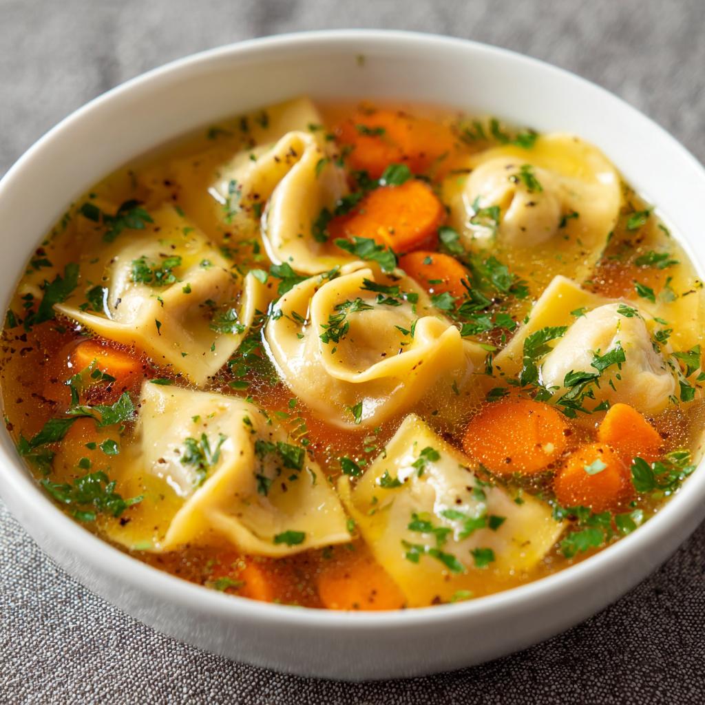 Maultaschensuppe - detail 1