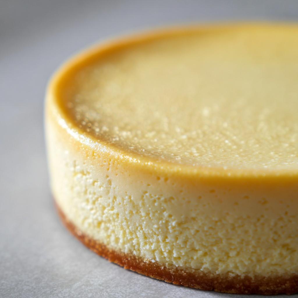 Mehlfreier, zuckerfreier Käsekuchen