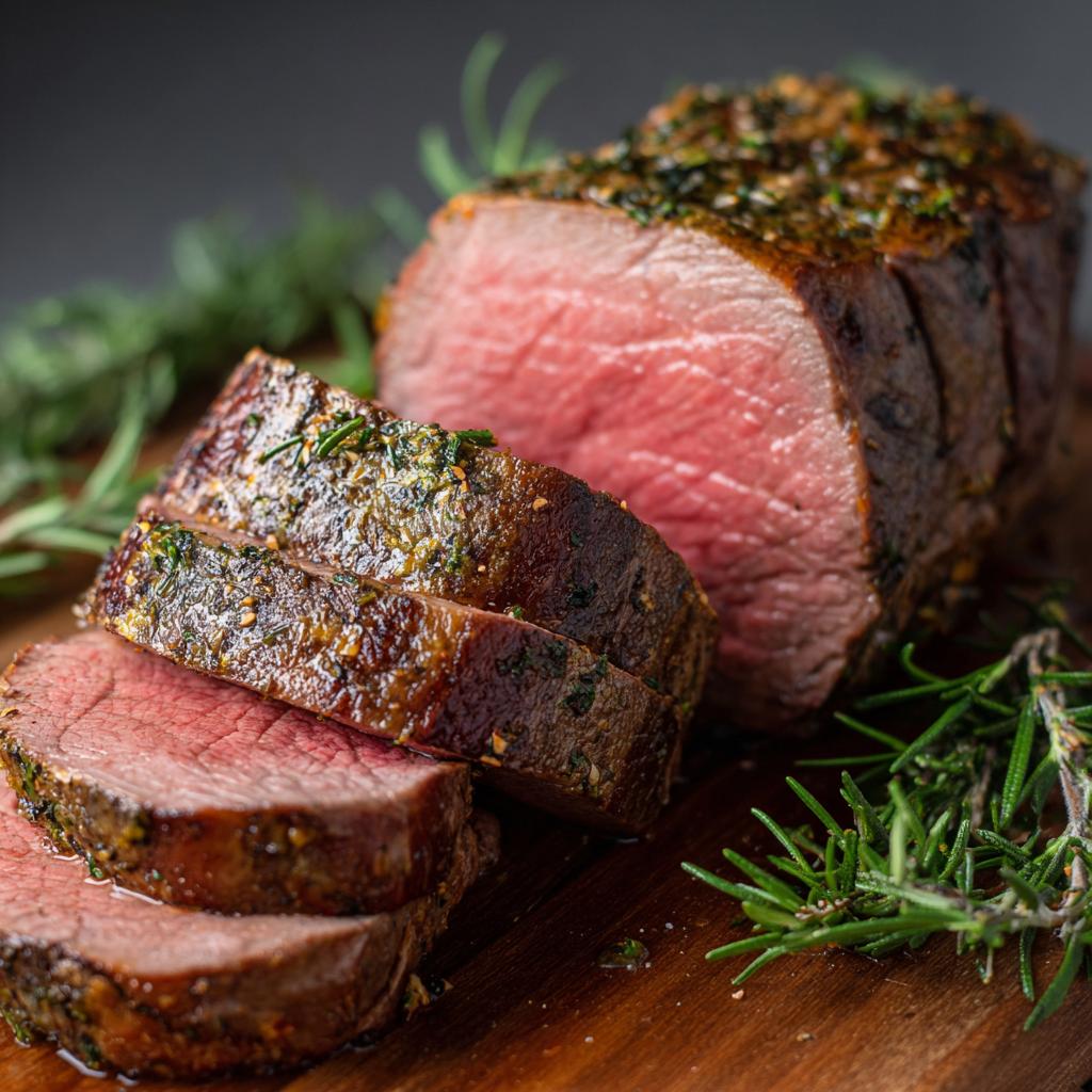 Niedrigtemperatur Rinderbraten