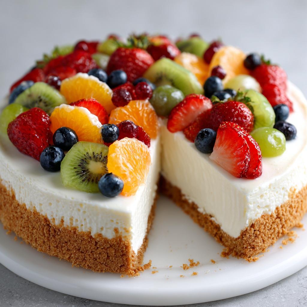 No-Bake Obstkuchen