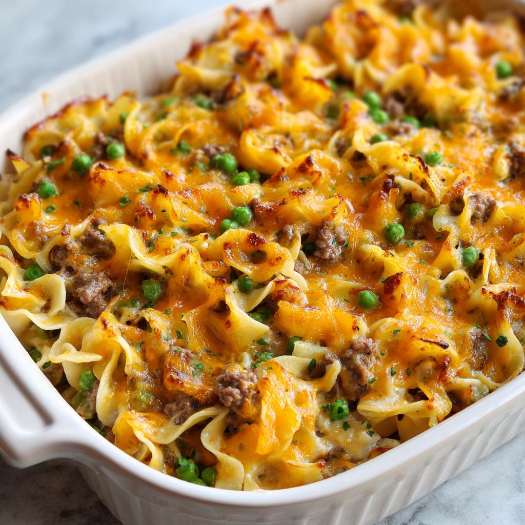 Nudelauflauf mit Hackfleisch