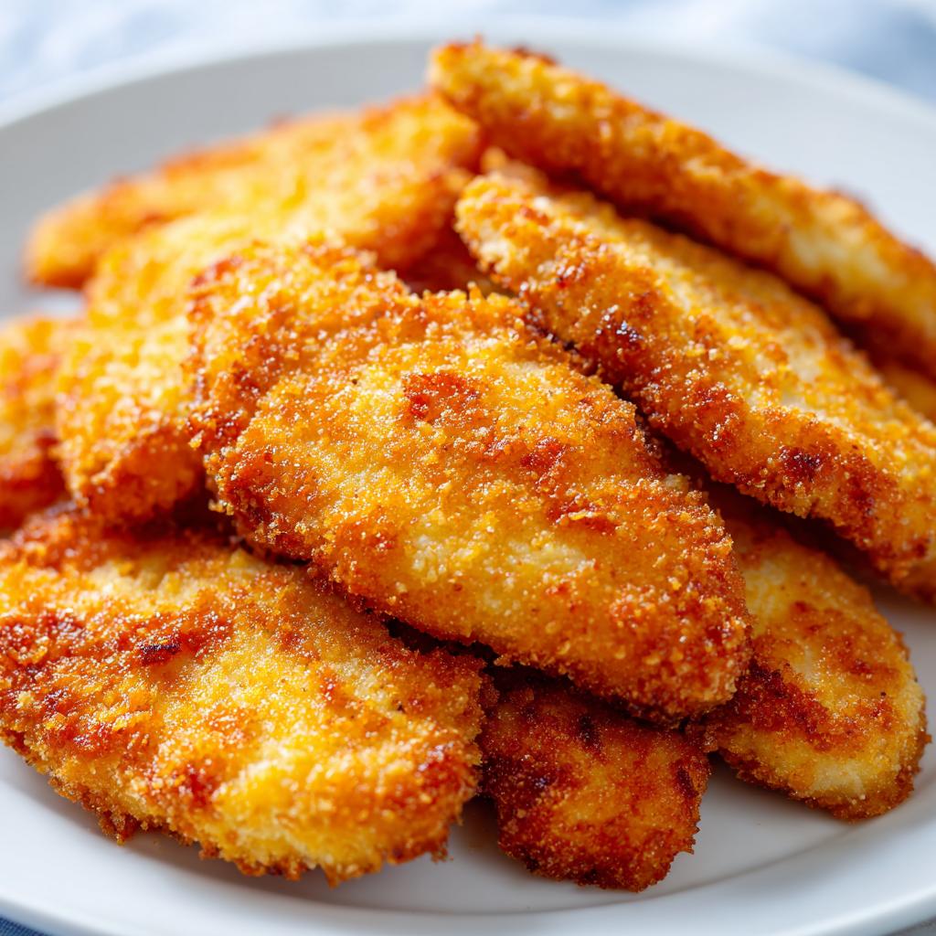 Panierte Hähnchenbrust