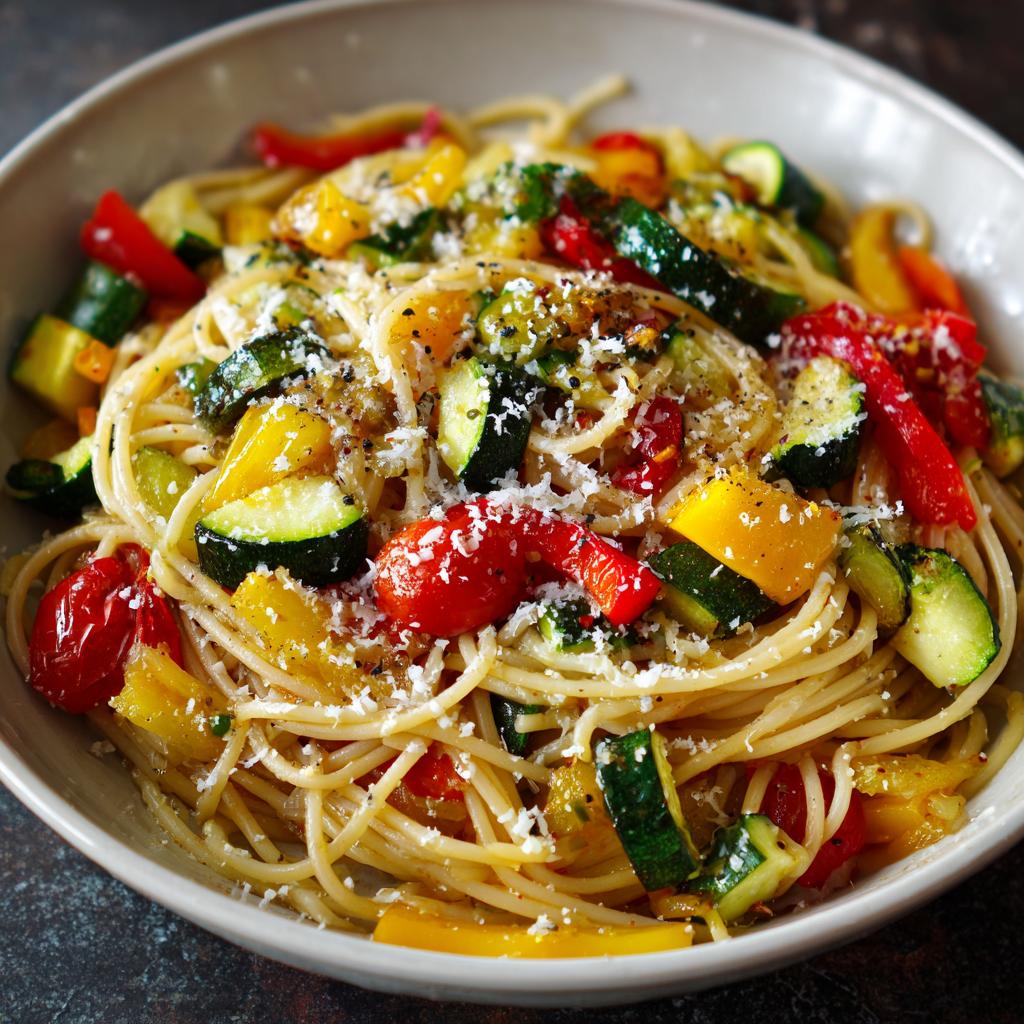 Pasta Primavera - detail 1