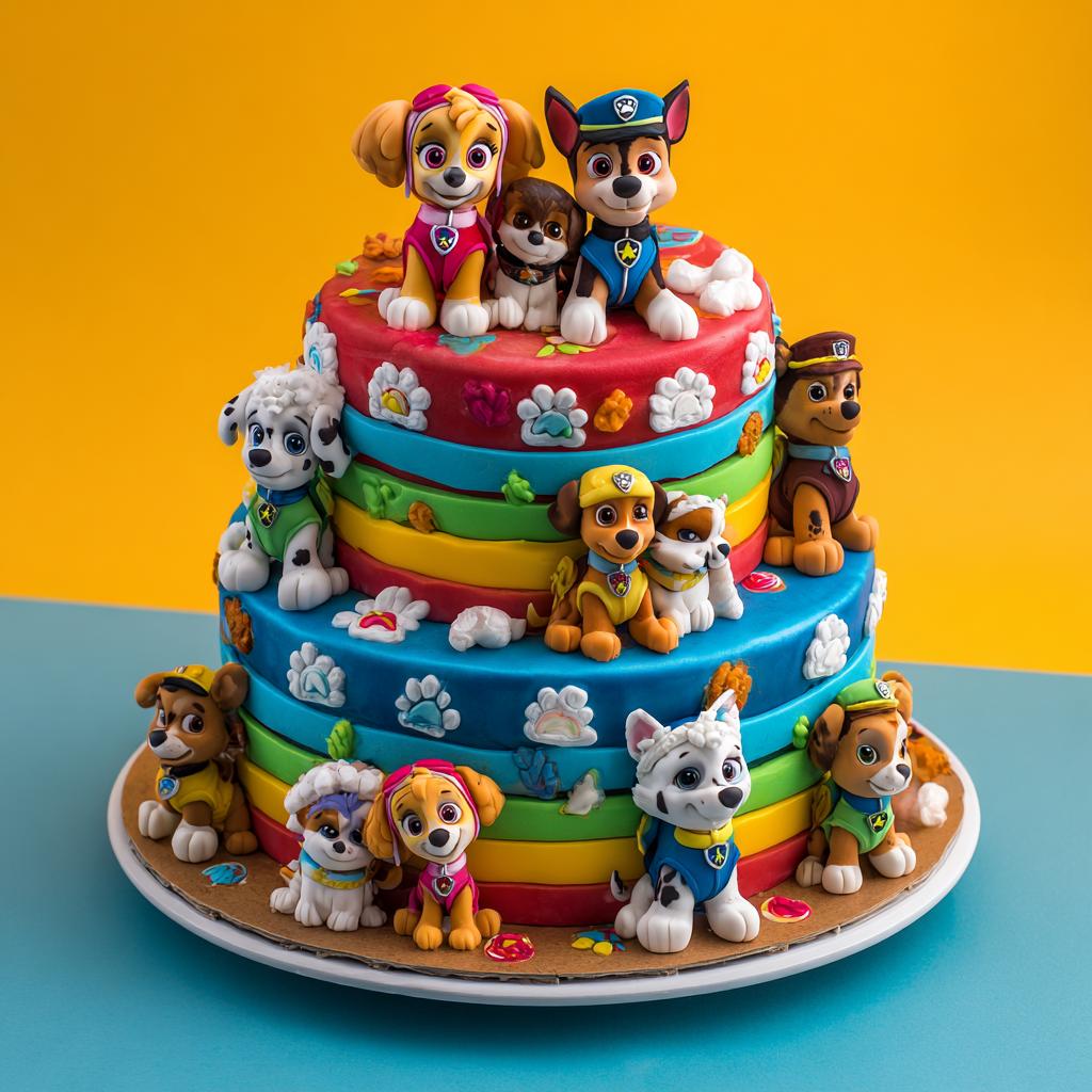 kuchen paw patrol - detail 1