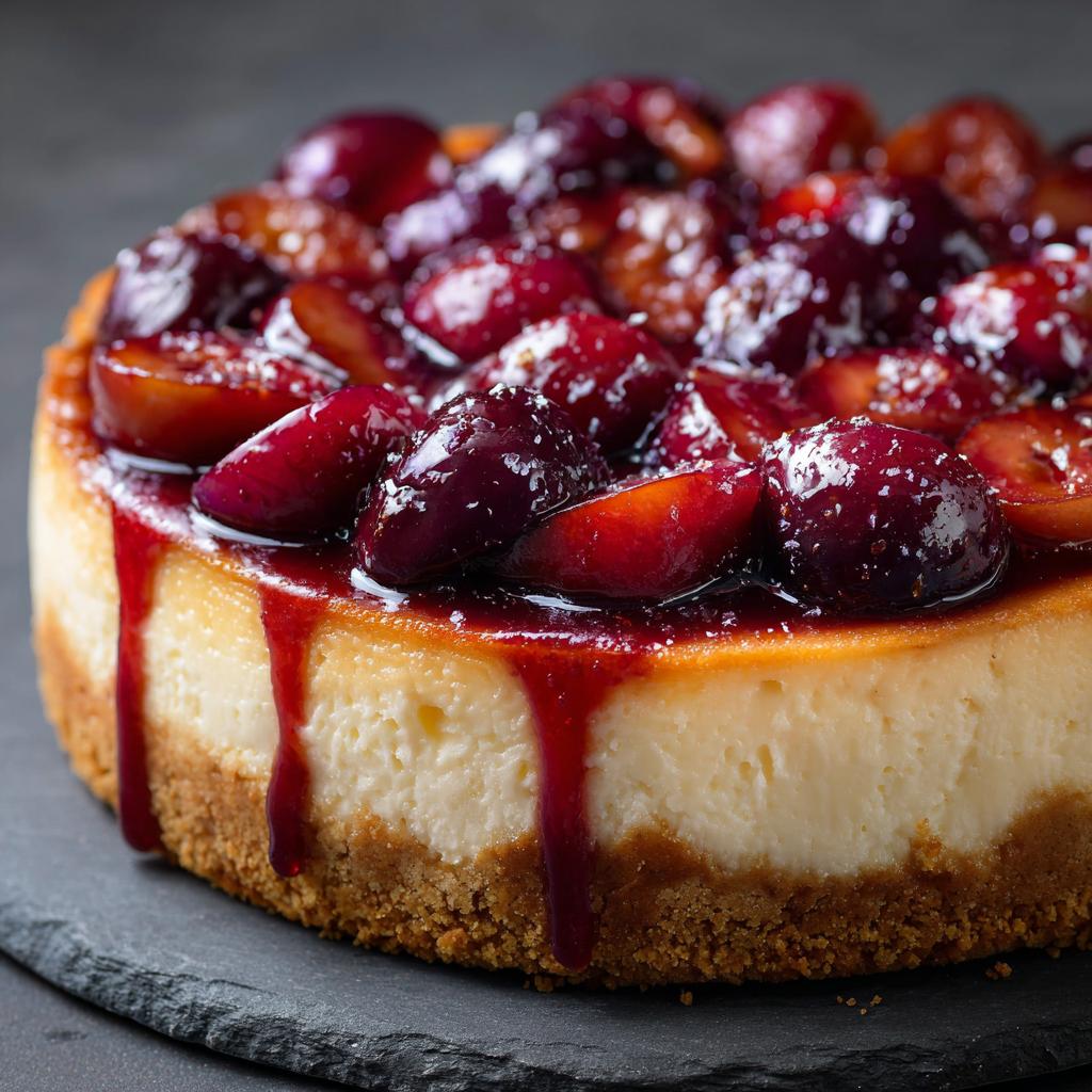 Pflaumen-Käsekuchen - detail 1