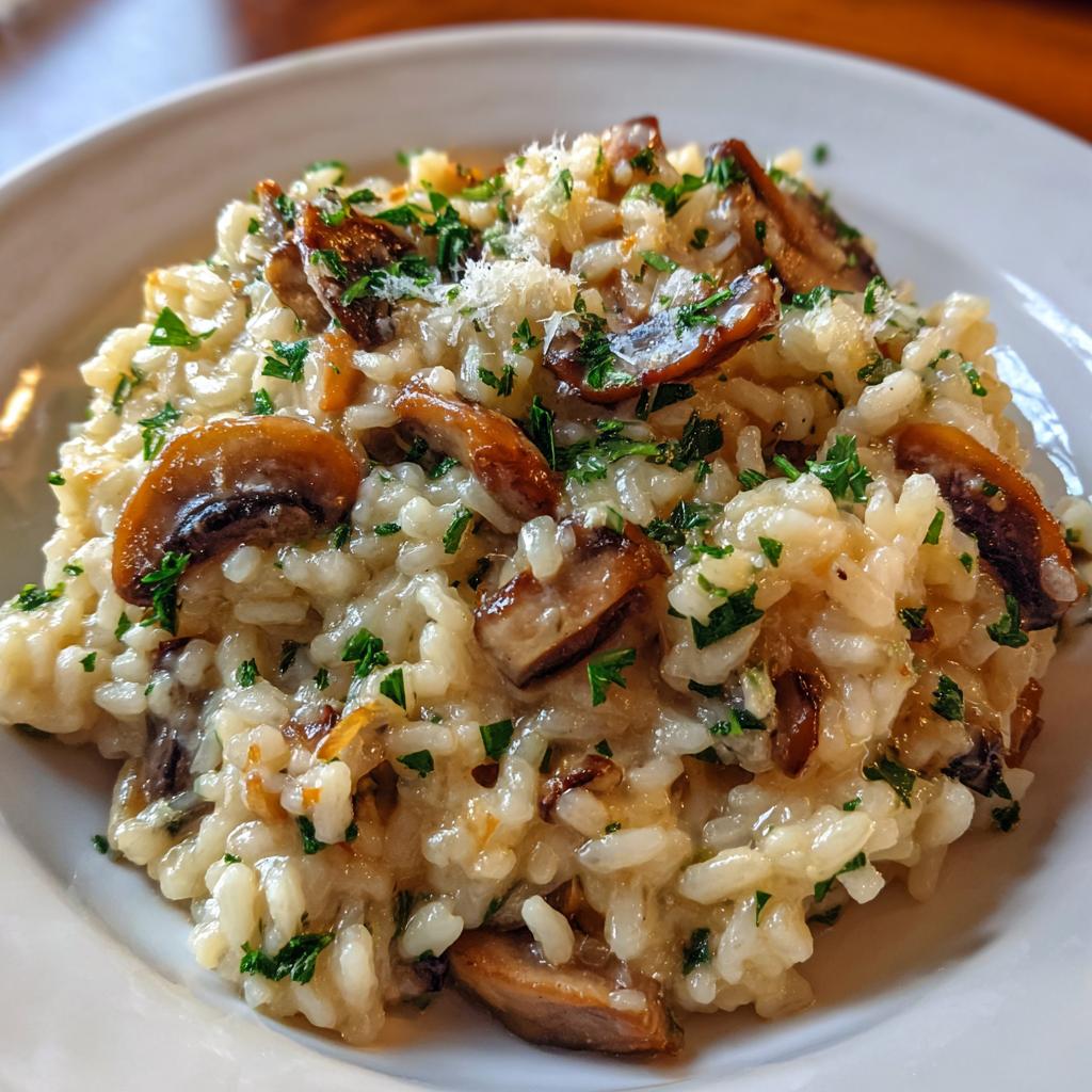 Pilzrisotto