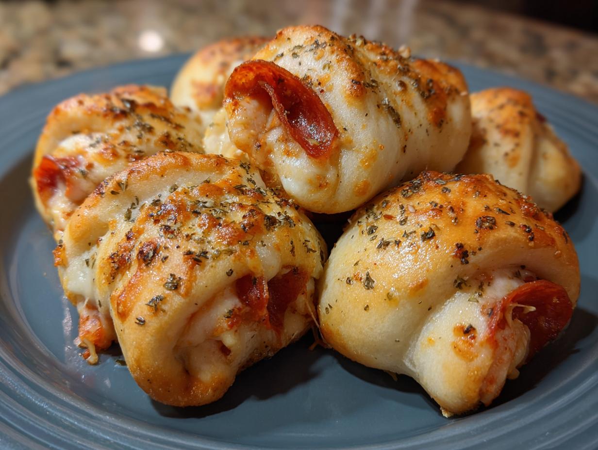 Pizza-Rollen - detail 1