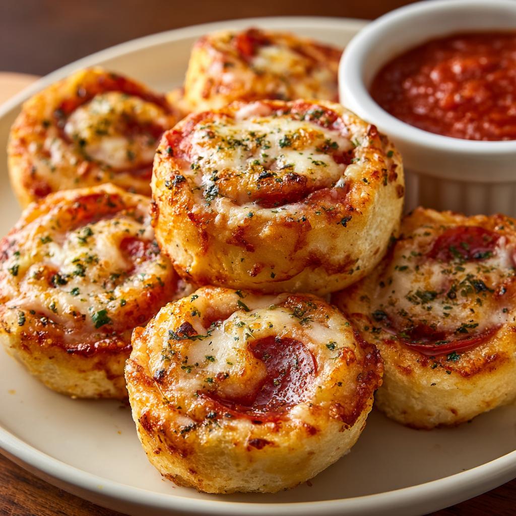 einfache pizzabrötchen - detail 1