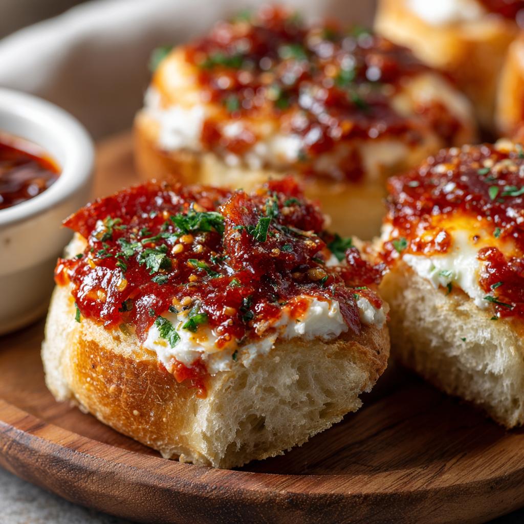 pizzabrötchen aufstrich - detail 1