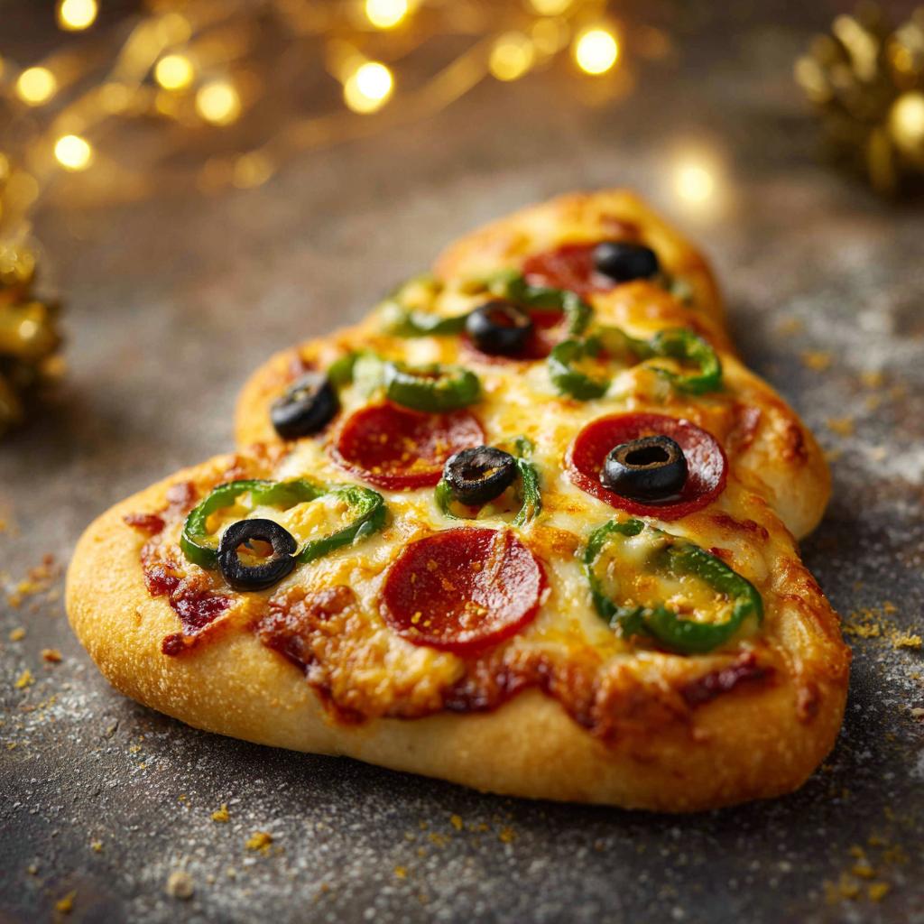 Pizzabrötchen Tannenbaum - detail 1