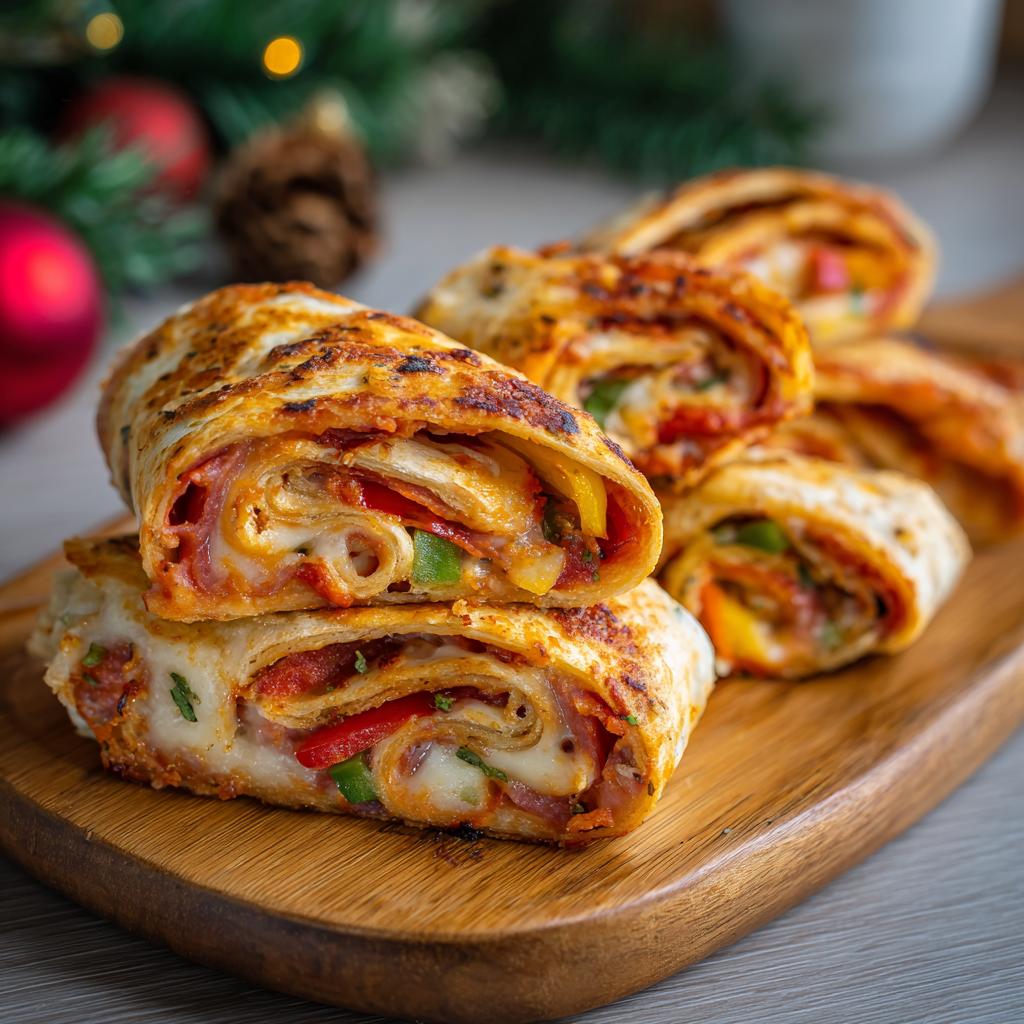 Pizzabrötchen Wrap - detail 1