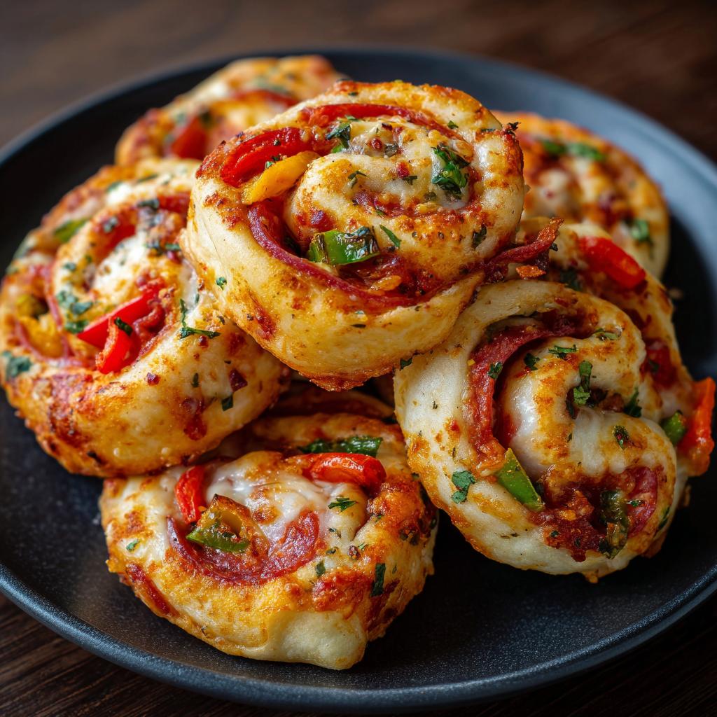 Pizzabrötchen Wrap
