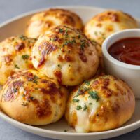 Pizzabrötchen aus der Air Fryer