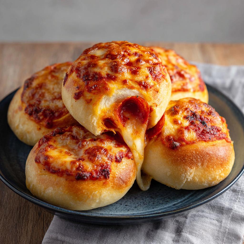 Pizzabrötchen mit Trockenhefe - detail 1