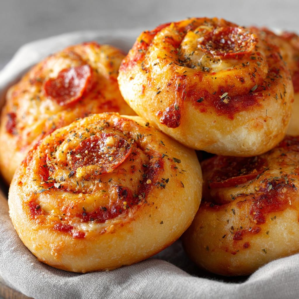 Pizzabrötchen ohne Sahne