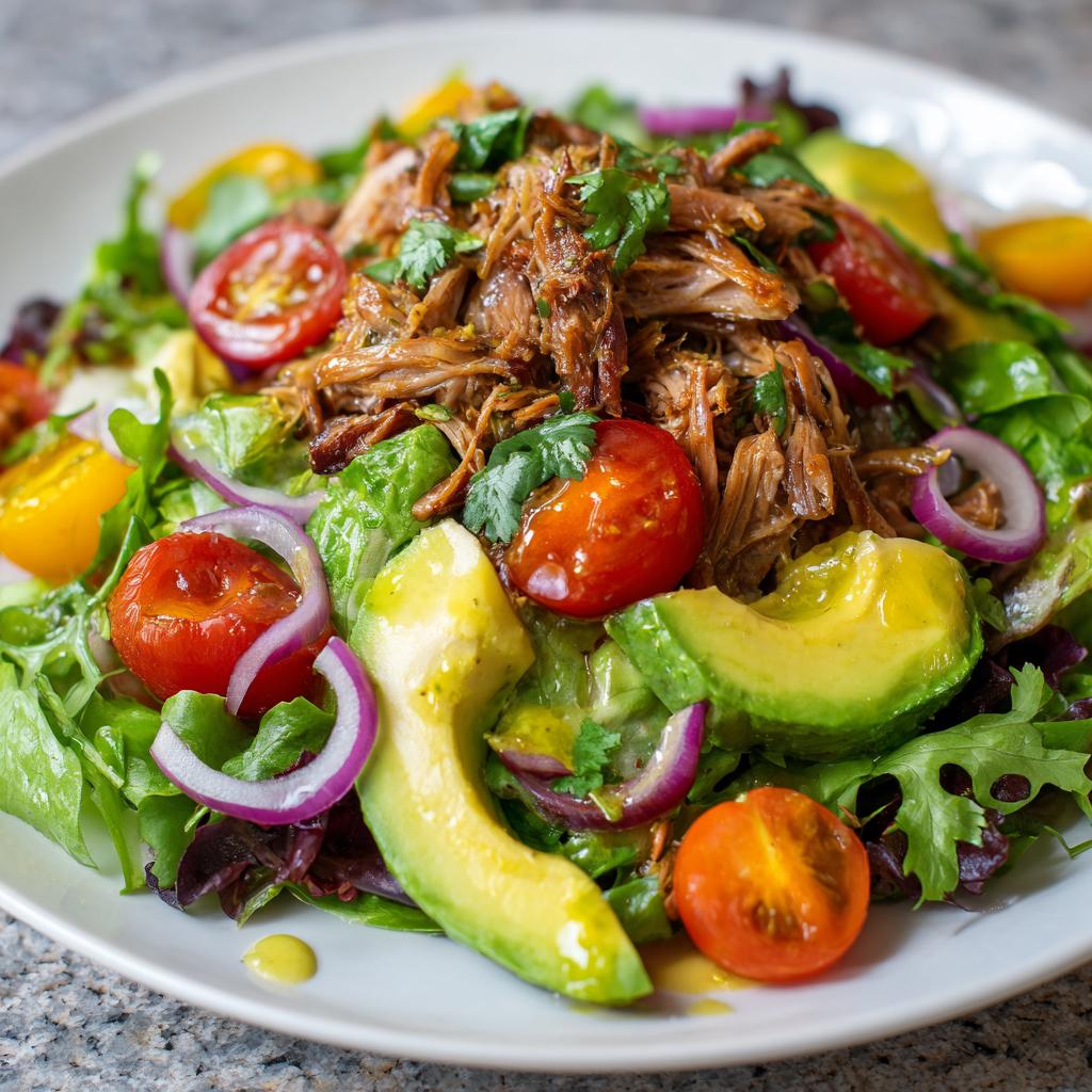 Pulled Pork Salat