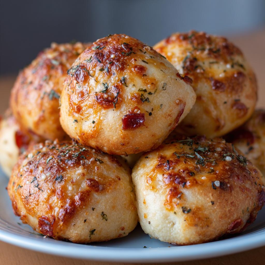 Quark-Öl-Teig-Pizza-Rollen - detail 1
