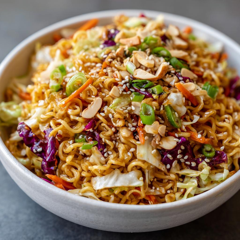 Ramen-Nudelsalat