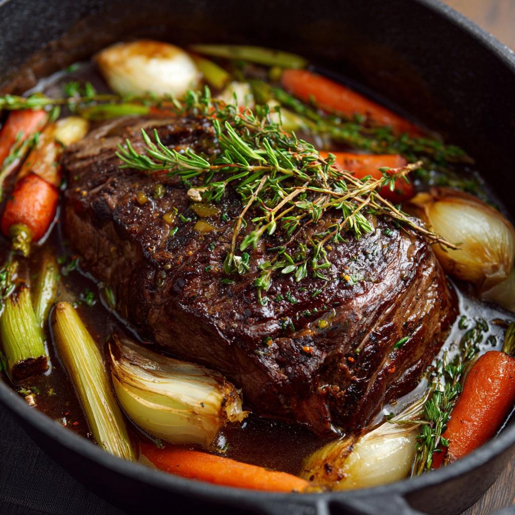 Rinderbraten Keule - detail 1