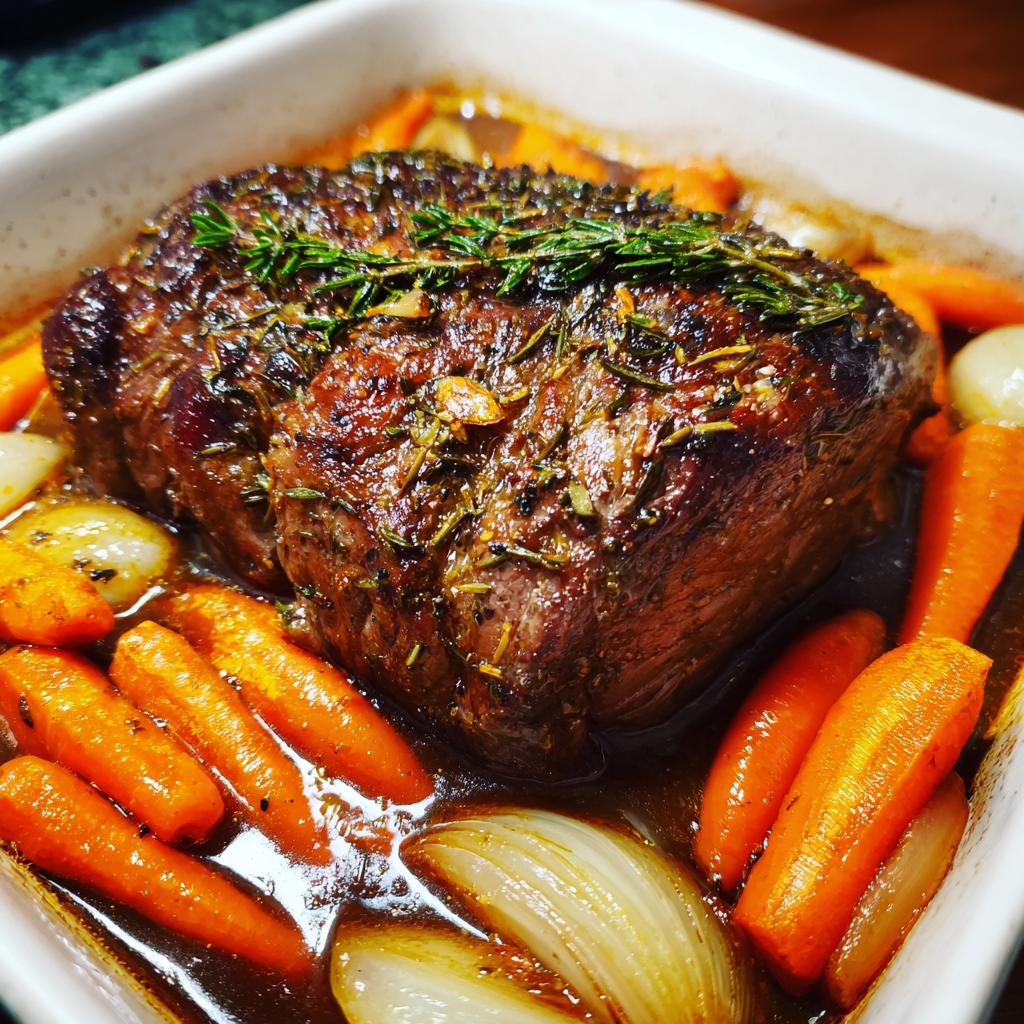 Rinderbraten aus dem Ofen - detail 1
