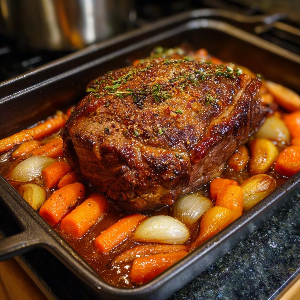 Rinderbraten aus dem Ofen