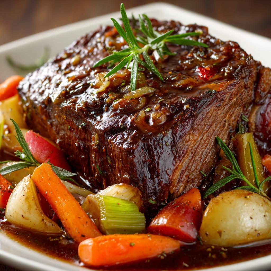 Rinderbraten für Weihnachten