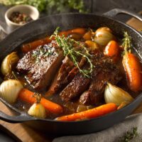 Rinderbraten im Dutch Oven