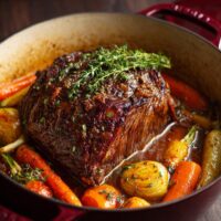 Rinderbraten im Le Creuset
