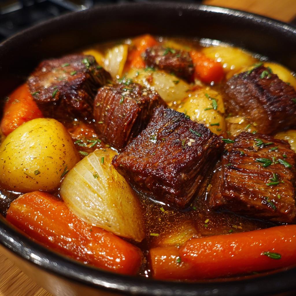 Rinderbraten im Ofen - detail 1