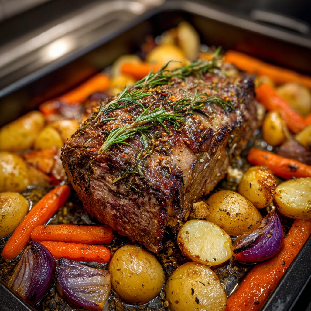 Rinderbraten im Ofen - detail 1