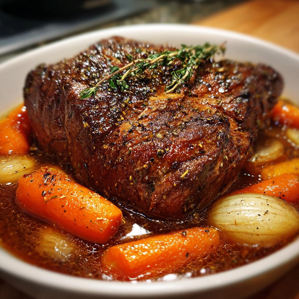 Rinderbraten mit Gemüse - detail 1