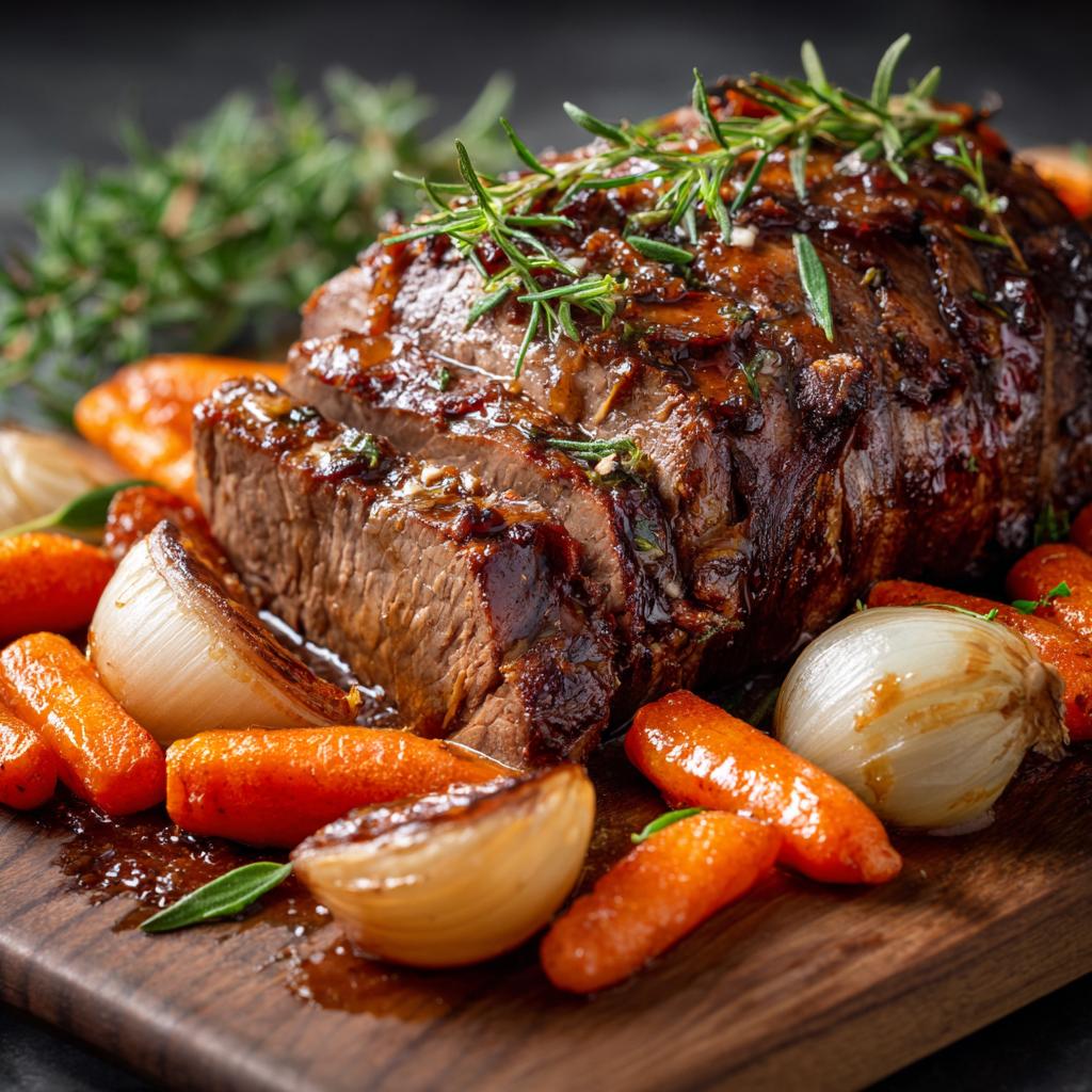 Rinderbraten mit Gemüse - detail 1