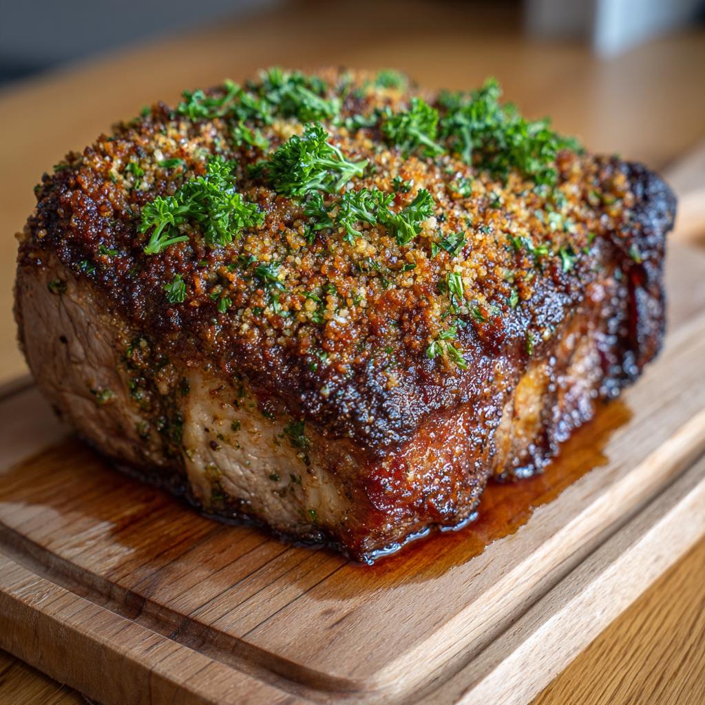 Rinderbraten mit Kruste