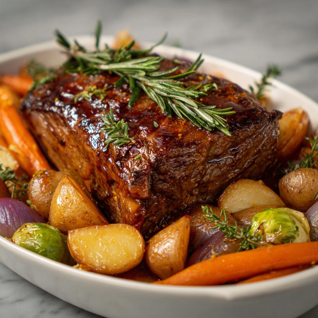 Rinderbraten mit Ofengemüse - detail 1