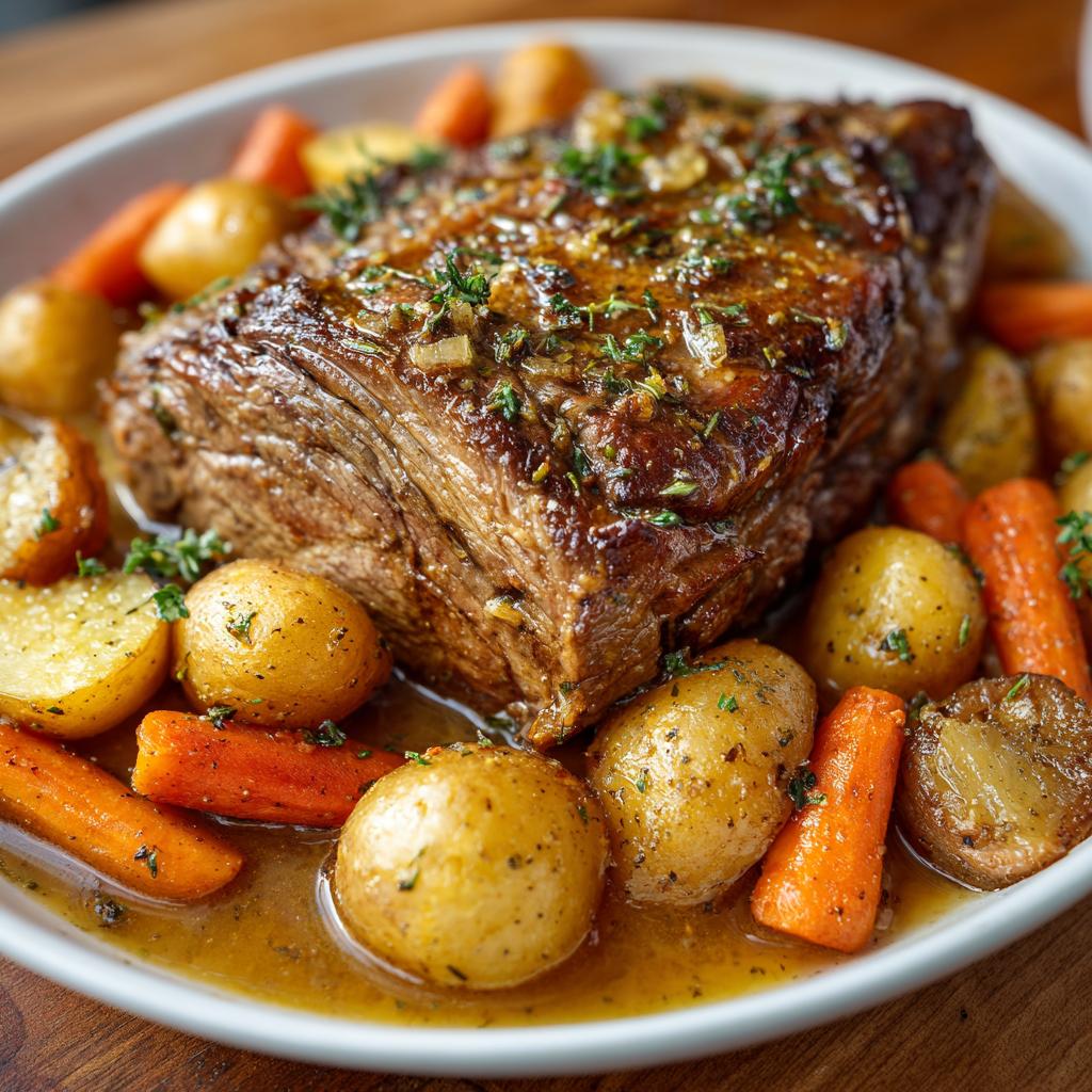 Rinderbraten ohne Backofen - detail 1