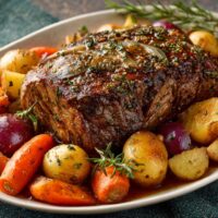 Rinderbraten ohne Backofen