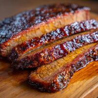 Rinderbrust vom Gasgrill