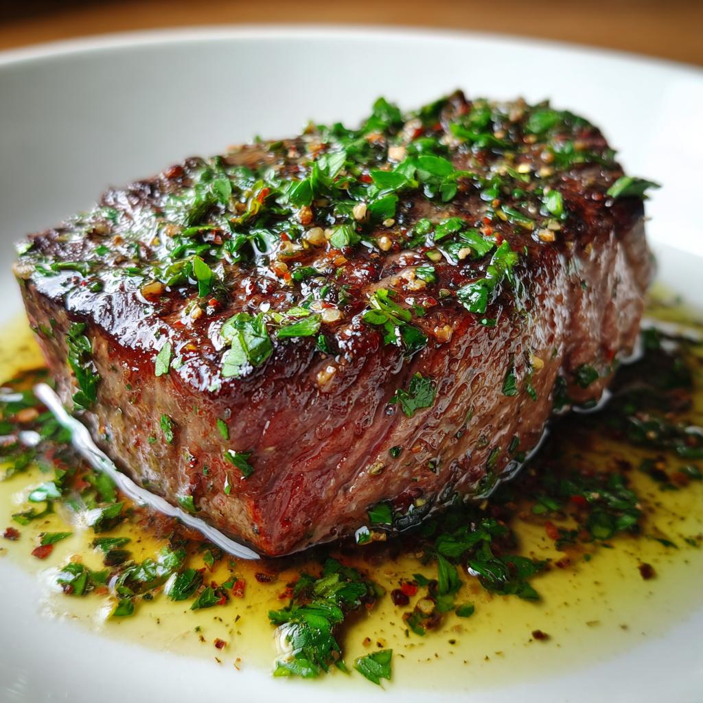 Rindersteak ohne Soße