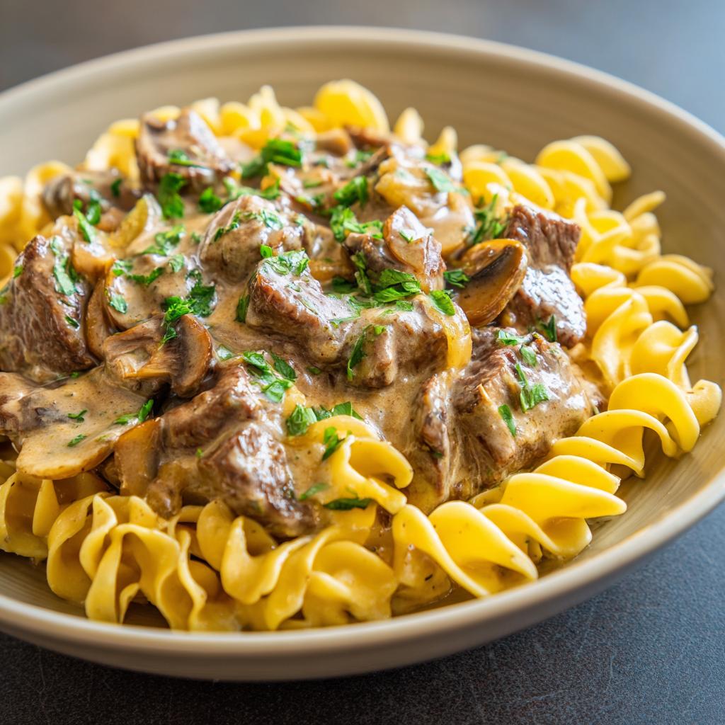 Rindfleisch Stroganoff - detail 1