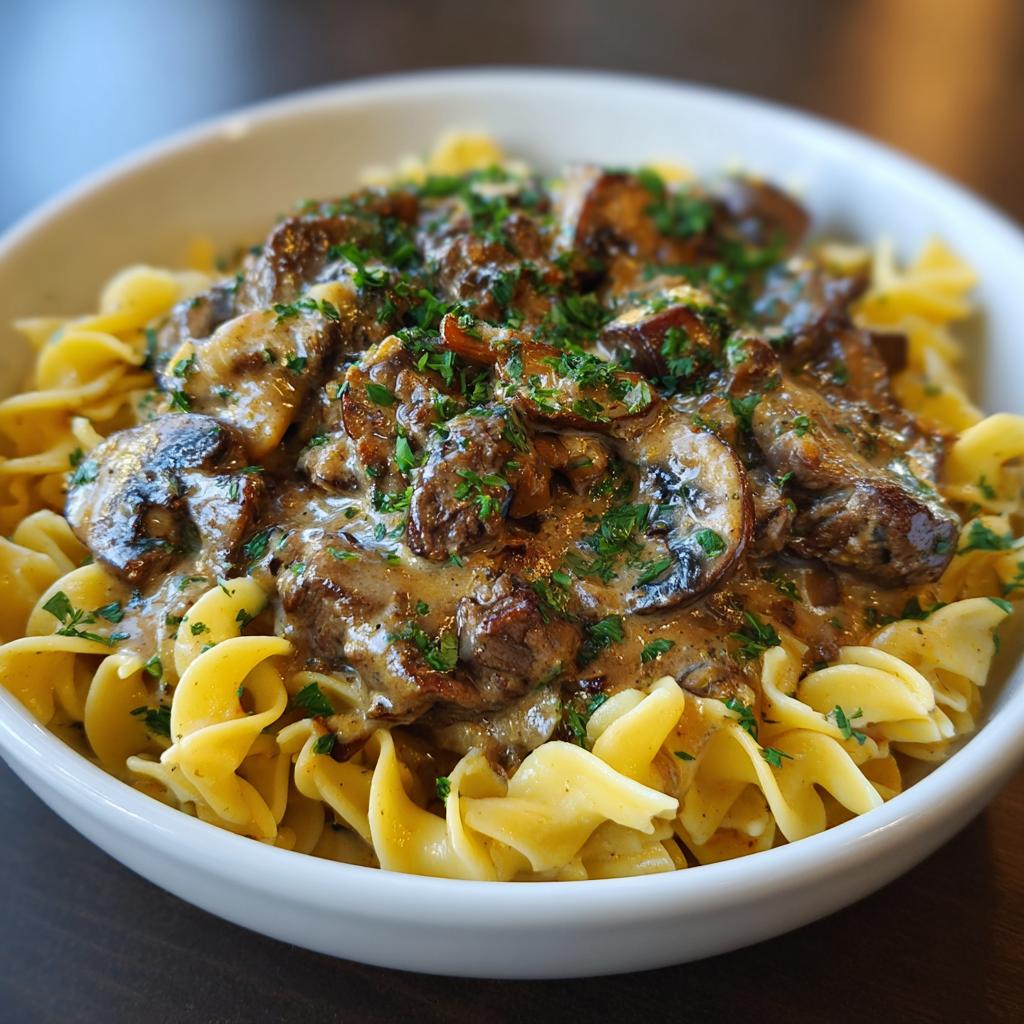 Rindfleisch Stroganoff - detail 1