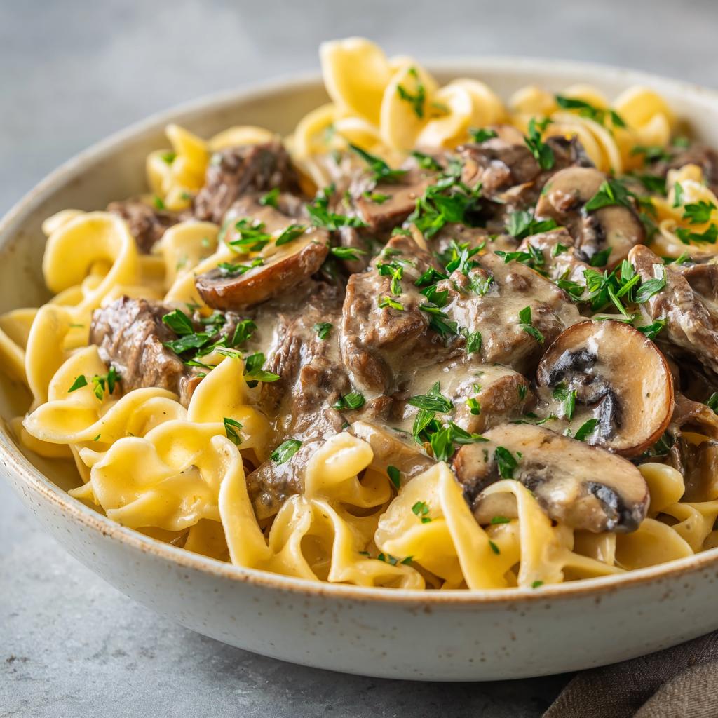 Rindfleisch Stroganoff - detail 1