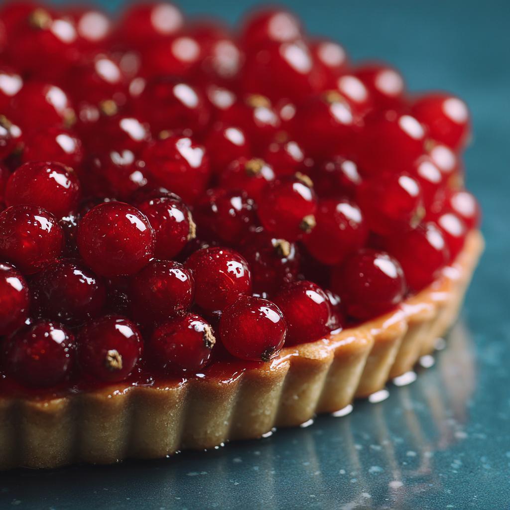 Rote Johannisbeertorte - detail 1