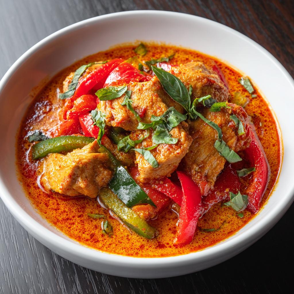 Rotes Curry-Hühnchen - detail 1