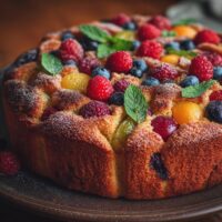 Rustikaler Küchenkuchen