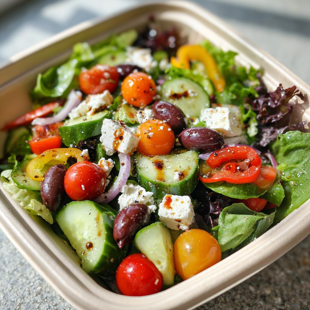 Salat zum Mitnehmen - detail 1