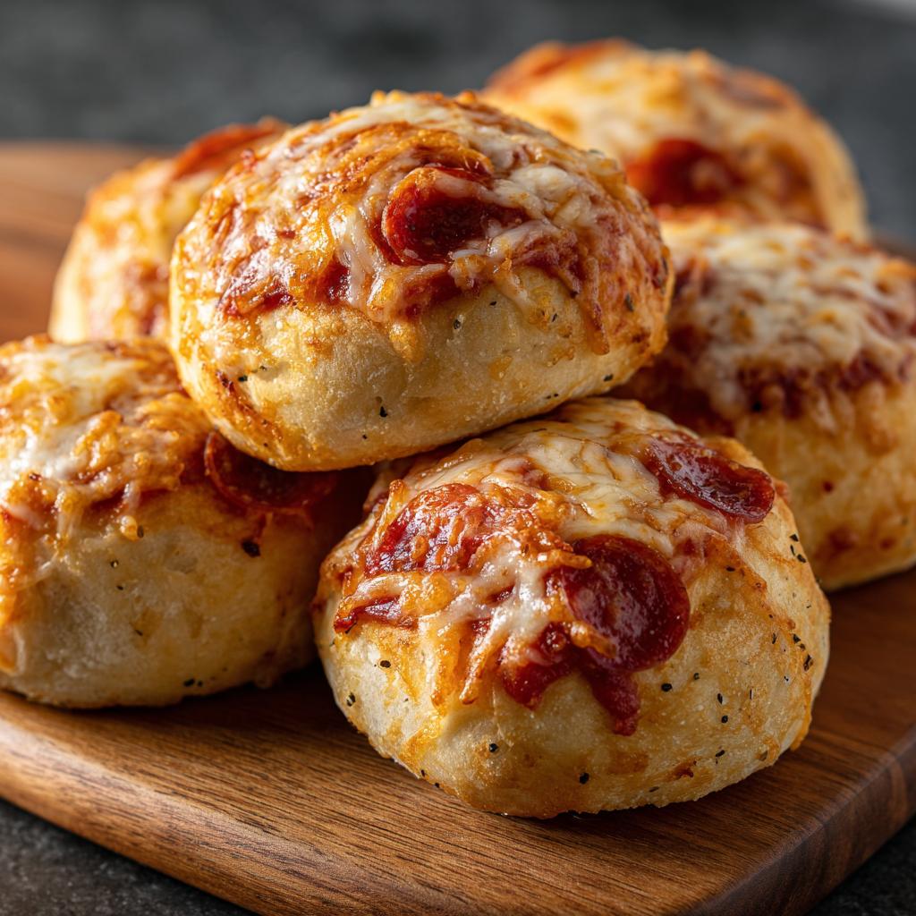 Schnelle Pizza-Rollen ohne Hefe - detail 1